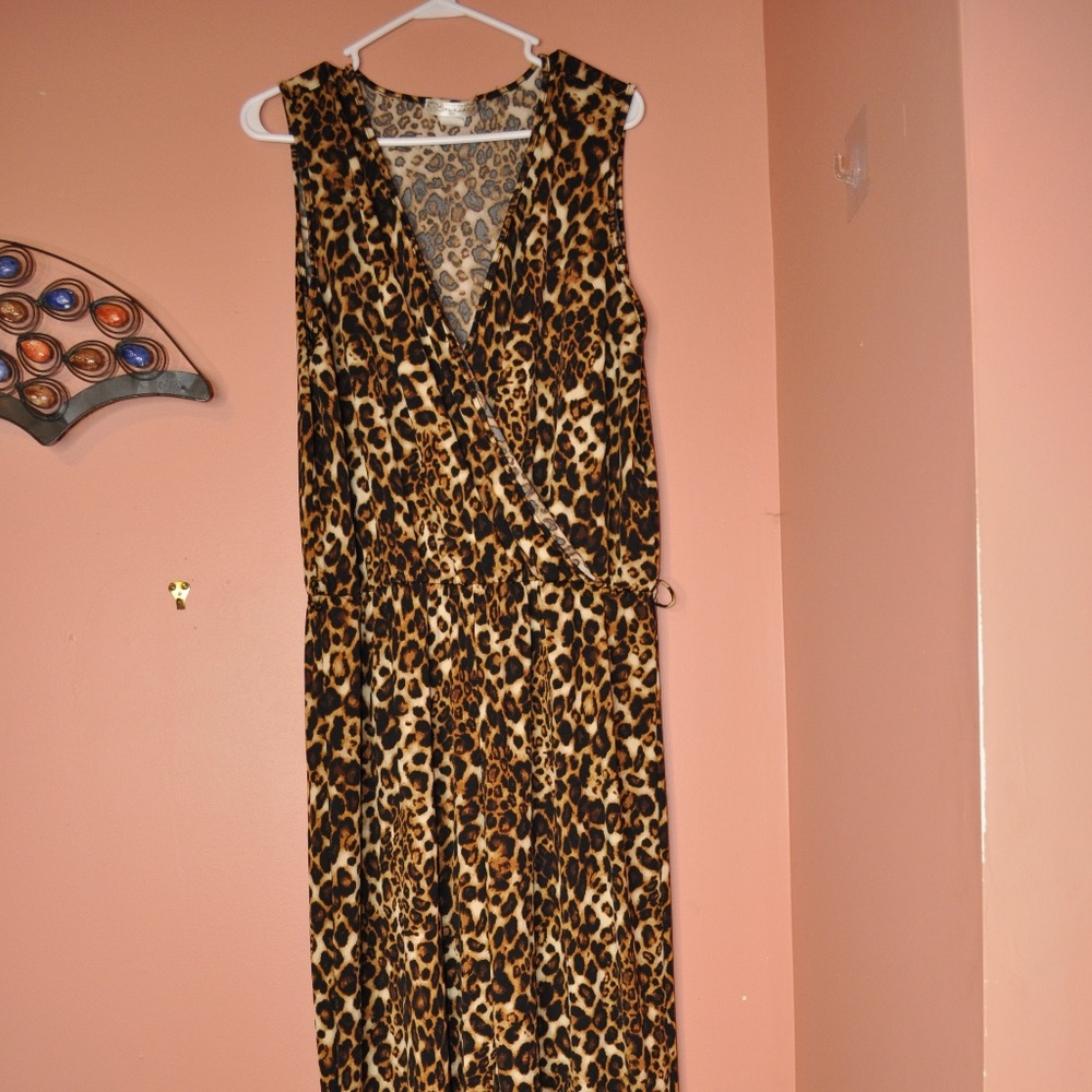 LEOPARD JUMPSUIT